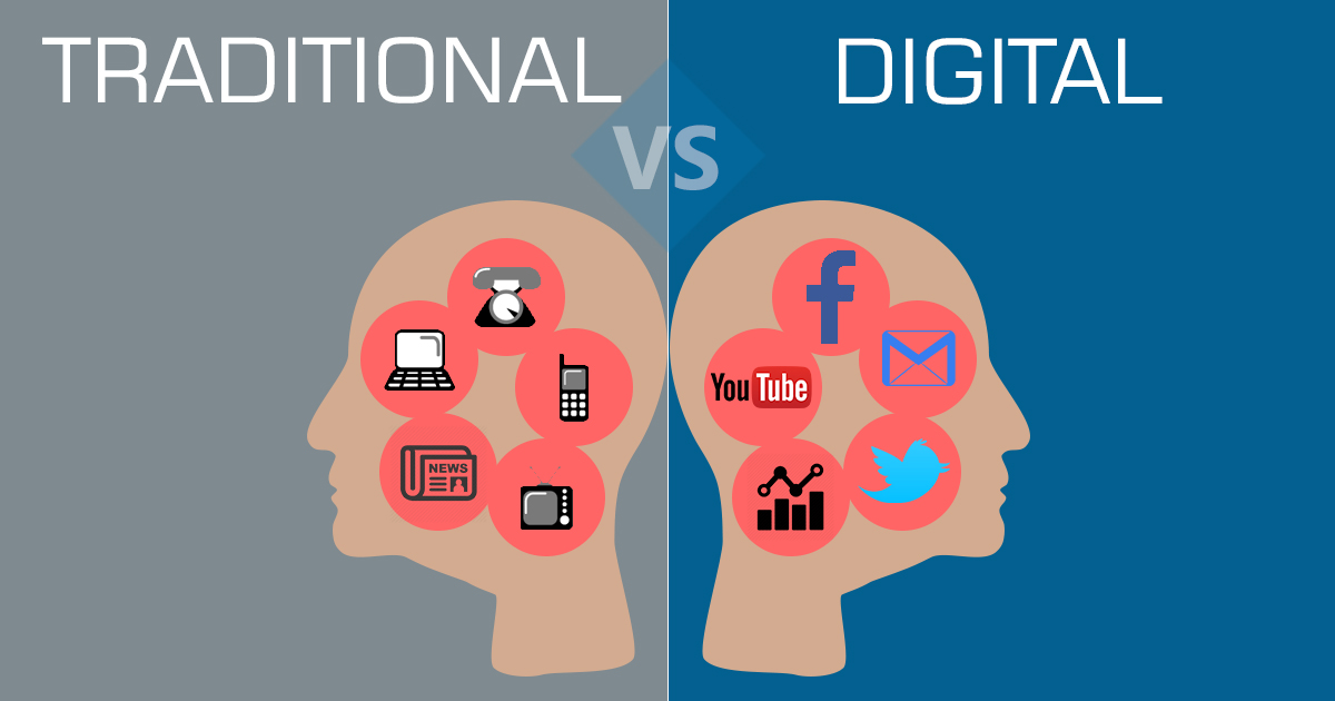 Understanding the Dichotomy: Traditional vs. Digital Marketing