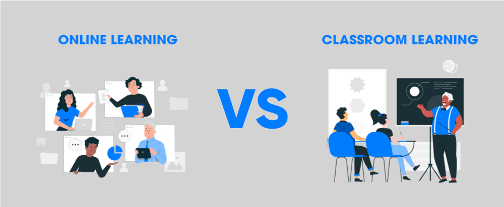 Online Learning Vs Classroom Learning