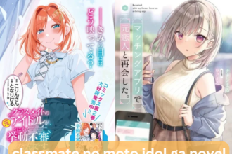 classmate no moto idol ga novel