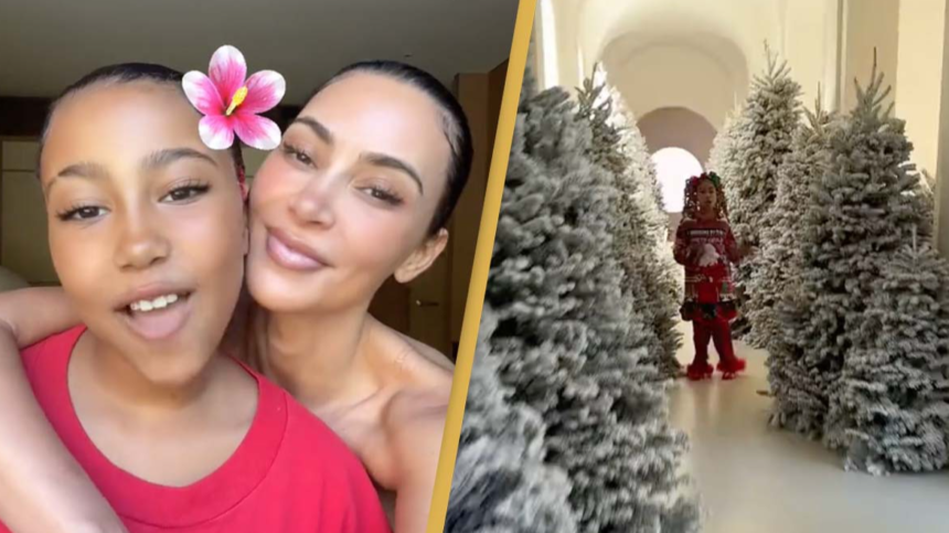 kim kardashian christmas decorations