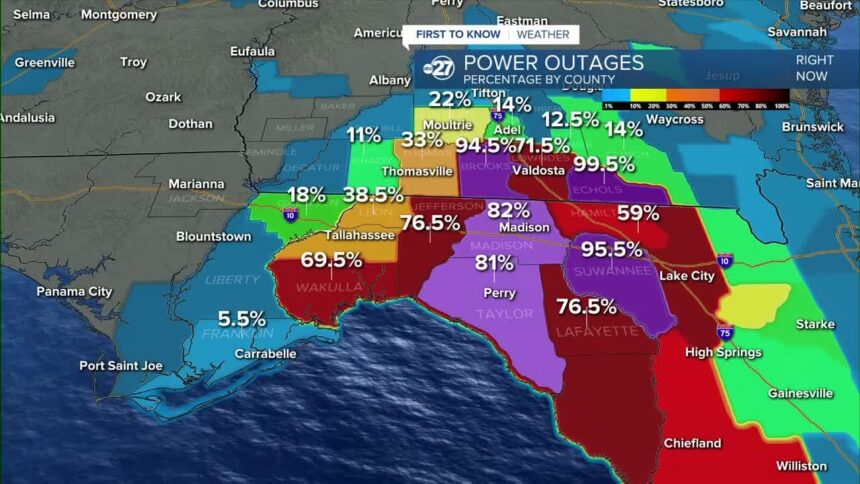 centerpoint outage map